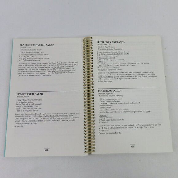 Friends of the Grossmont Hospital Cancer Center Cookbook 1992 La Mesa Cook Book - Picture 7 of 10